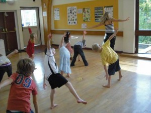 Street dance party