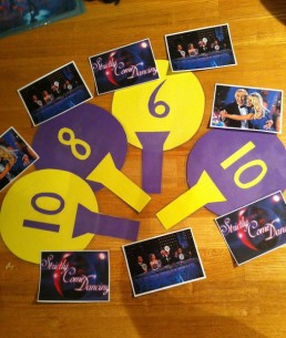 Strictly Come Dancing themed props