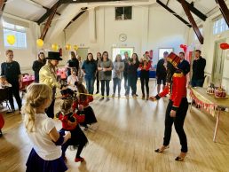 Game of limbo for children